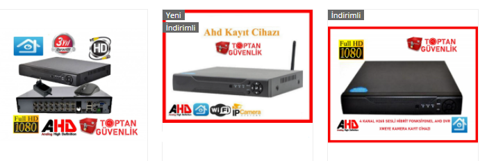 4 kanal ahd hibrit kayıt cihazı dvr