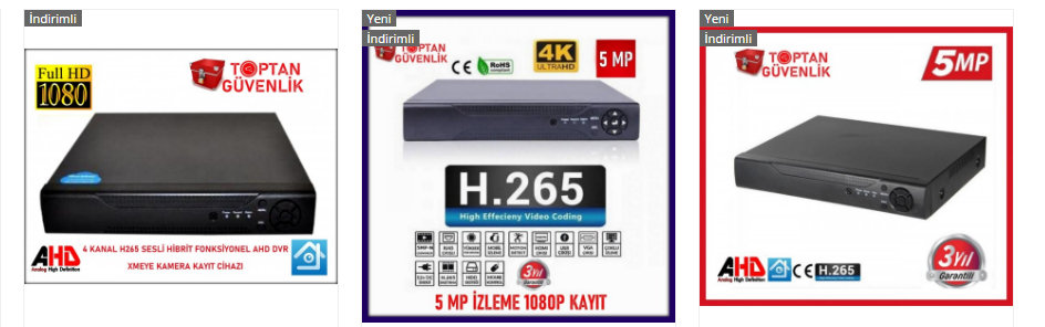 4 kanal ahd kayıt cihazı