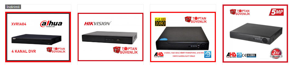 4 kanal dvr fiyatları