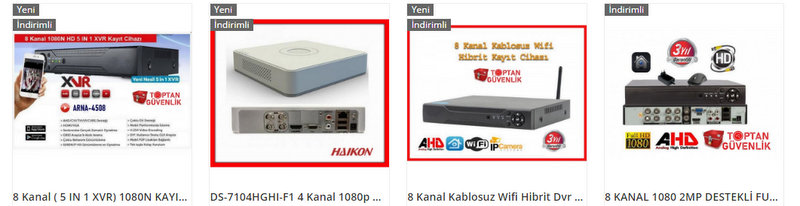 8 kanal dvr