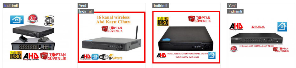 ahd dvr kayıt cihazı fiyatları