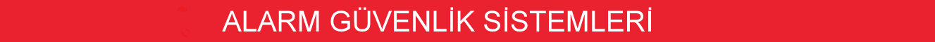alarm güvenlik sistemleri
