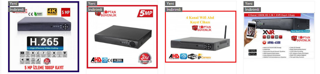 avenir dvr kayıt cihazı