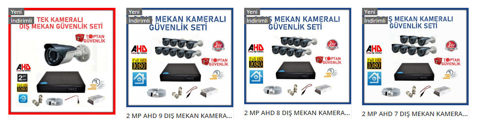 cctv güvenlik kamera sistemleri