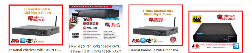 cenova dvr kayıt cihazı