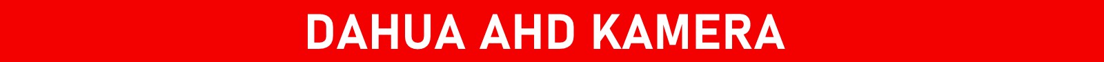DAHUA ahd kamera