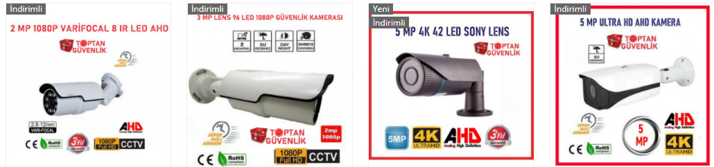 dış mekan güvenlik kamerası fiyatları