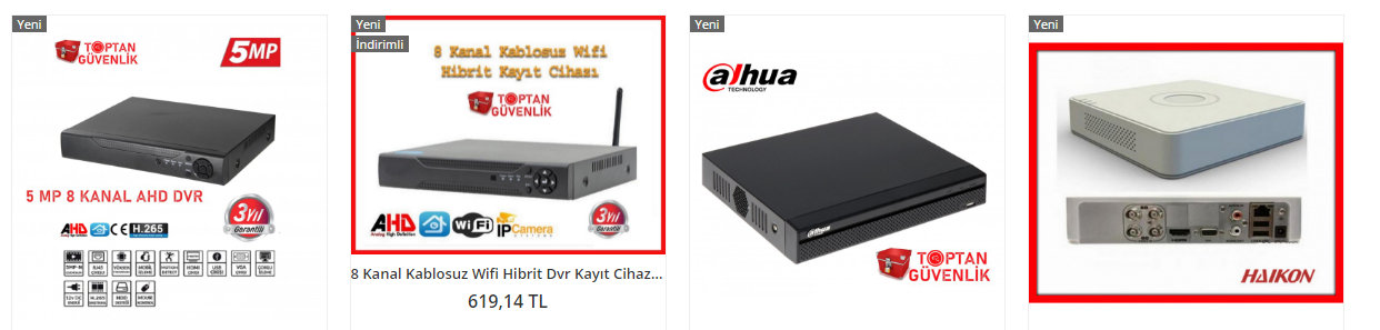 dvr cihazı fiyatları