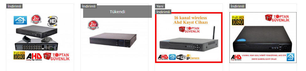 dvr kayıt cihazı 16 kanal