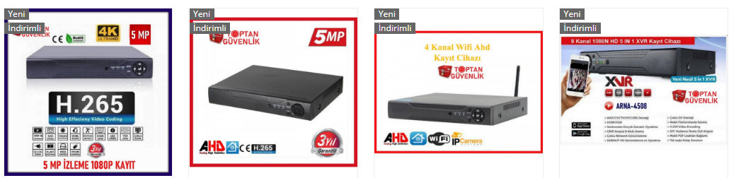 dvr kayıt cihazı fiyatları