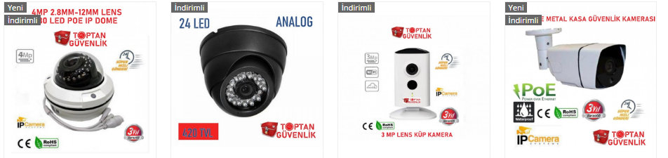 ev güvenlik kamerası fiyatları