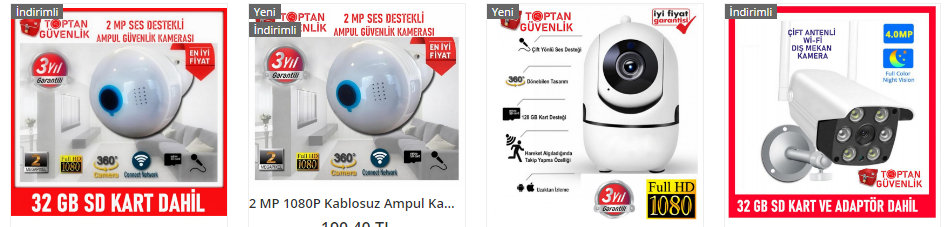 ev için gizli kamera sistemleri