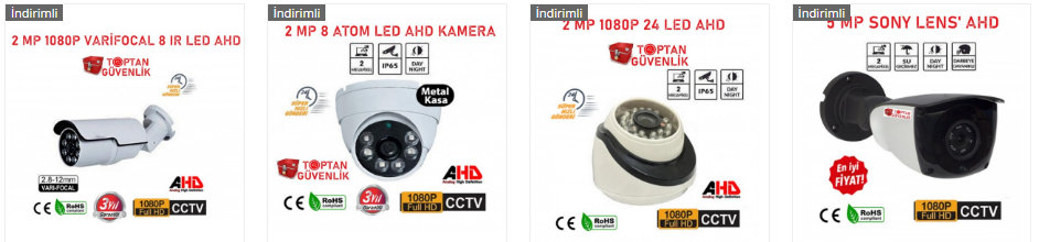 eve takılan kamera fiyatları