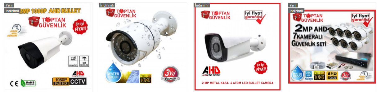 full hd güvenlik kamerası