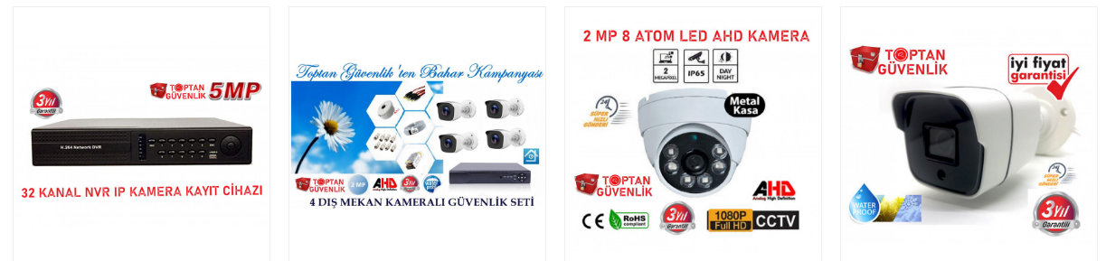 gece görüşlü kamera ve kayıt cihazı
