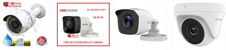 Güvenlik kamera fiyat listesi