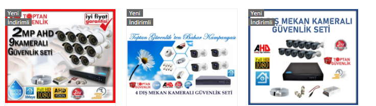 Güvenlik kamerası sistemleri