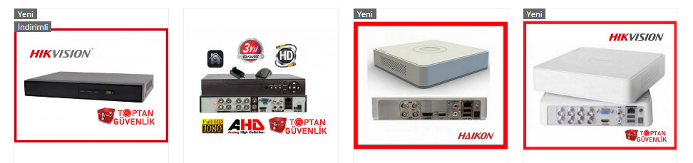 h 264 dvr kayıt cihazı fiyatı