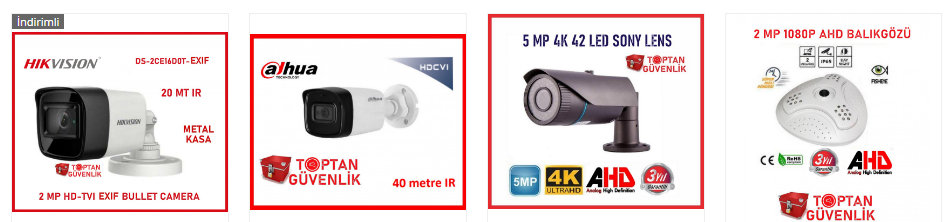 hd çekim yapan kamera