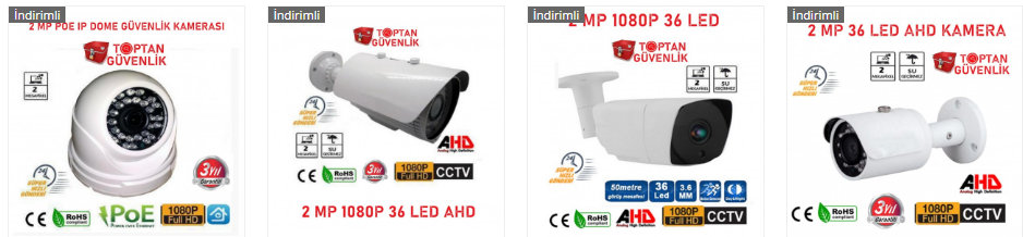 hd gece görüşlü kamera fiyatları