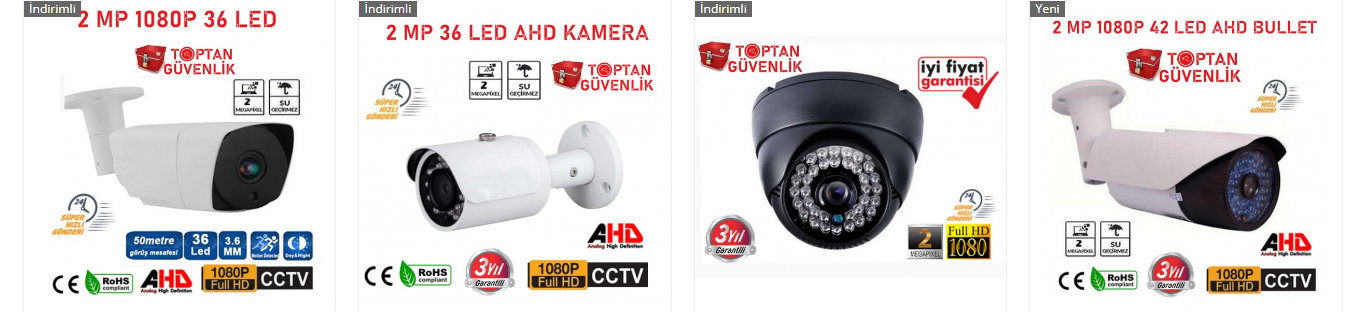 hd güvenlik kamerası