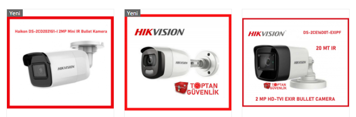 hikvision hd kamera