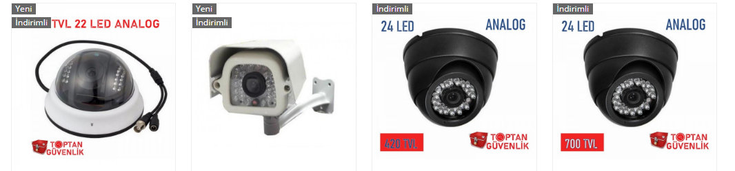 ikinci el güvenlik kamerası