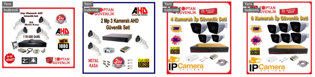 işyeri kamera fiyatları