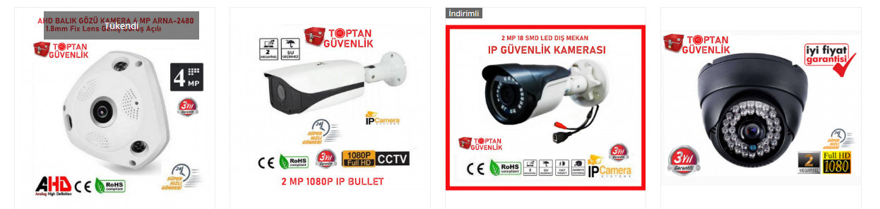 kamera ev için