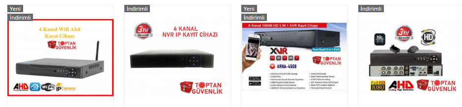 kamera kayit cihazi fiyatlari