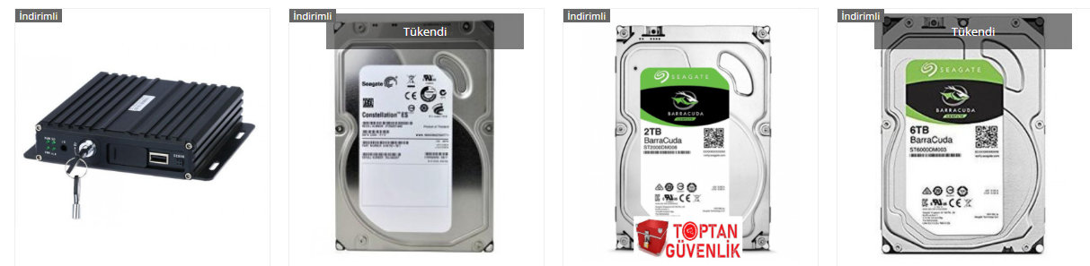 kamera kayıt cihazı için harddisk