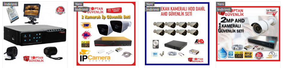 kamera ve güvenlik sistemleri