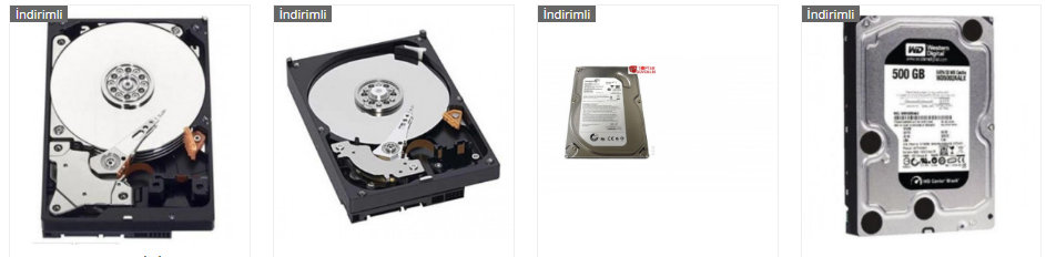 kayıt cihazı harddisk fiyatları