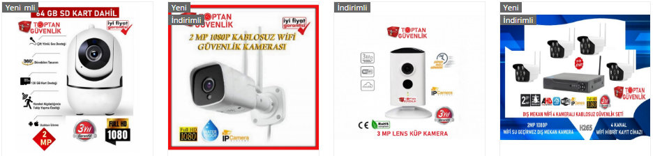 kayıt yapan güvenlik kamerası