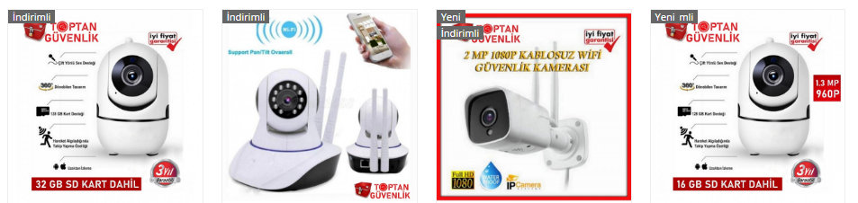 kayıt yapan kamera fiyatları