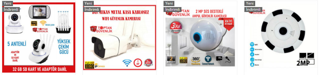 kendinden kayıtlı güvenlik kamerası