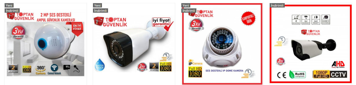 küçük kameralar ne kadar