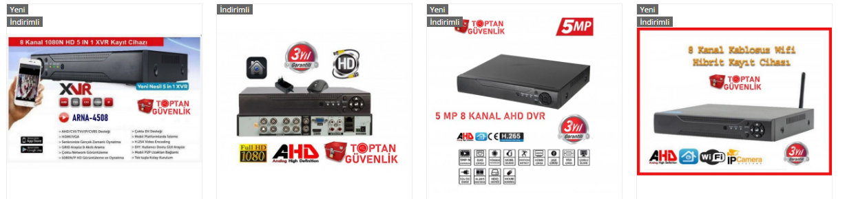 neutron 8 kanal dvr kayıt cihazı fiyatı