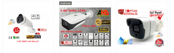 perpa ucuz güvenlik kamerası