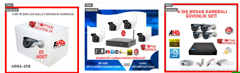 perpa ucuz kamera satışı