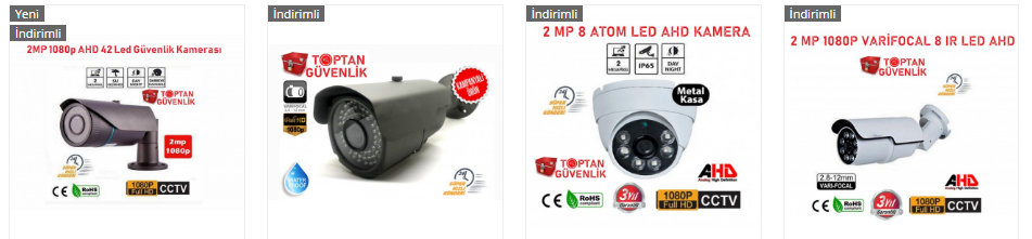 tv kamera fiyatları
