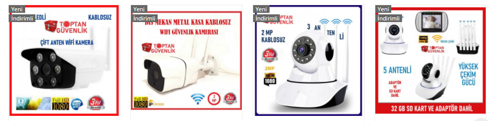 wireless güvenlik kamerası