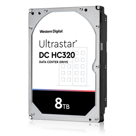 Western Digital Ultrastar 8 TB Dc HC320 HUS728T8TALE 600 SATA III 7200 RPM 3,5" Harddisk görünüm