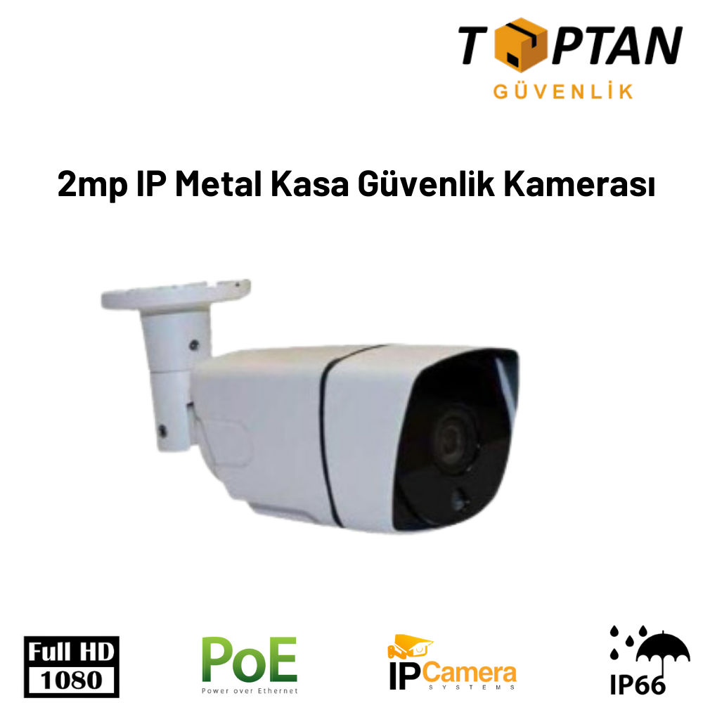 BESTA 2mp IP Metal Kasa Güvenlik Kamerası BT-1333