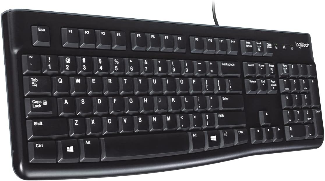 Logitech K120 Kablolu Klavye görünüm