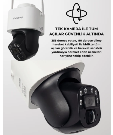 casacop solar güvenlik kamerası q9 model