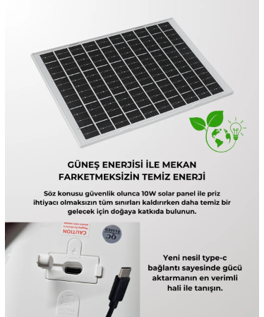 casacop solar güvenlik kamerası Q9