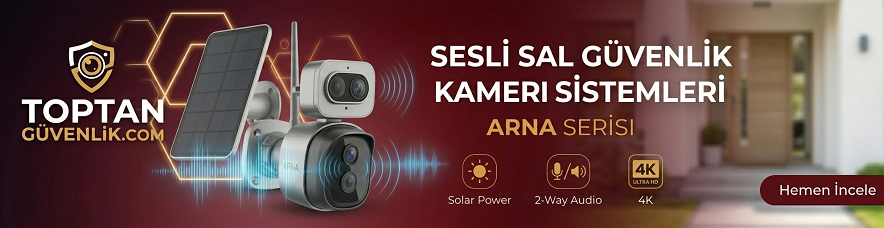 Sesli solar güvenlik kamerası