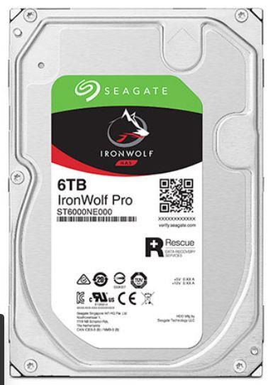 Seagate IronWolf Pro 6 TB ST6000NE000 SATA 3.0 7200 RPM 3.5" Harddisk görünüm