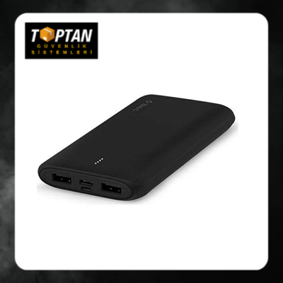 TTECH POWERSLIM DUO 10.000 mAh POWERBANK 2.1 A TAŞINABİLİR HIZLI ŞARJ görünüm